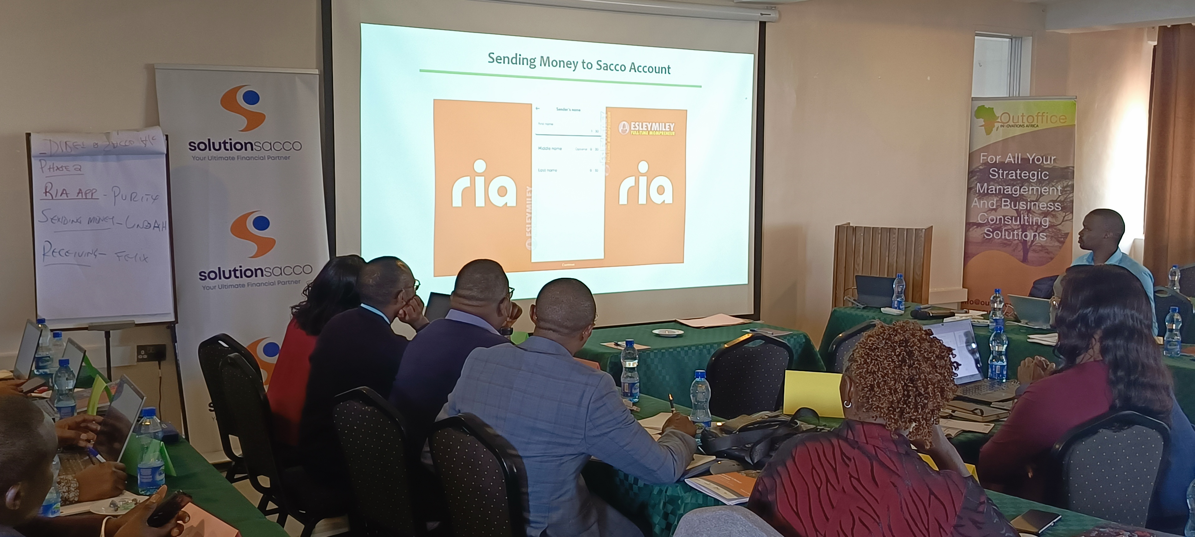 Solution Sacco Finlit training session